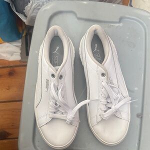 PUMA Women's Classic White Sneakers